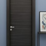 Porta interna Serie Borealis in laminato CPL Palissandro Blu - BiEsse Group Catania